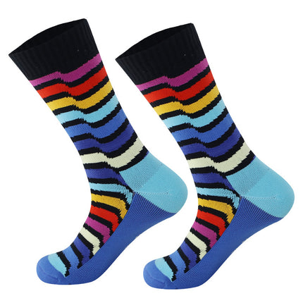 Waterproof Socks, Mid-Calf Ski Socks, Cycling, Camping, Sports, Wading, Breathable, Warm, Men's and Women's Outdoor Rain-Proof Socks