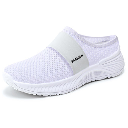 Women's Shoes, Casual Shoes, Summer Cross-Border Comfortable and Breathable Sandals, Lightweight Slip-On Slippers, Thick-Soled Versatile Shoes for Women