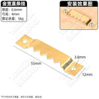 Gold wide straight bar hanging/1 (excluding screws)