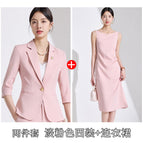Pale Pink Suit dress / S
