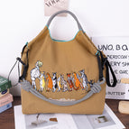 Khaki queueing cat (excluding shoulder strap) / Medium
