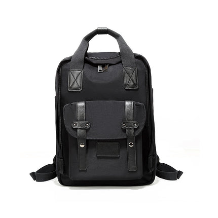 Backpack Women's Fashion Backpack Nylon Cloth Backpack Women's 2025 New Large Capacity Water-Repellent Travel School Bag