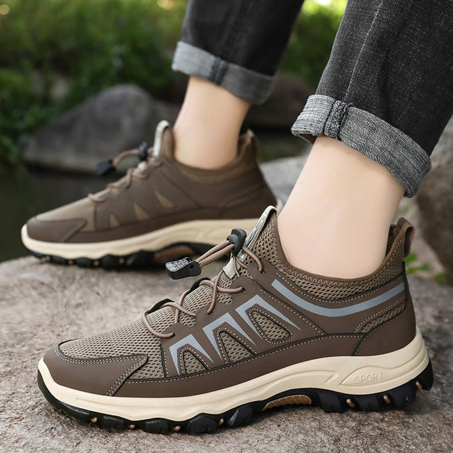 Men's Sneakers, Cross-Border Popular Fashion Shoes, Soft-Soled Comfortable Running Shoes, Dropshipping Breathable Non-Stuffy Mesh Shoes