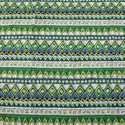 Ethnic Bohemian Fabric Printed Cotton and Linen Small Floral Pastoral Style Clothing Fabric Retro Southeast Asia