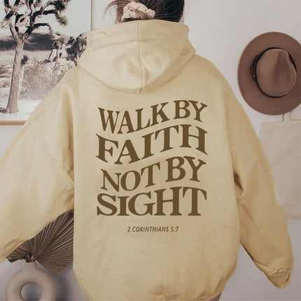 2023 Amazon Foreign Trade Women's Velvet Sweatshirt Plain Letter Print Kangaroo Pocket Drawstring Printed Hoodie