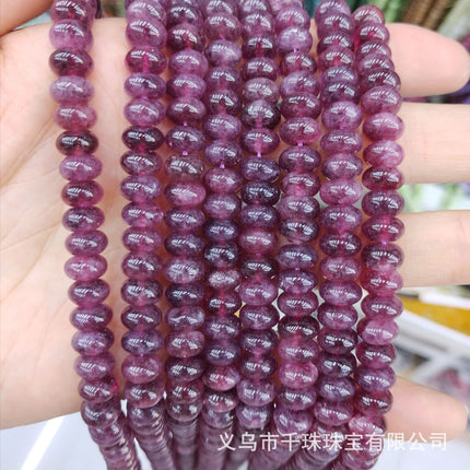 5X8Mm Natural Stone Agate Spacer Beads Abacus Beads Spacer Beads Loose Beads Handmade DIY Necklace Bracelet Jewelry Batch