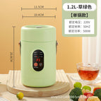 Grass green 1.2L [single pot]] / Portable handle