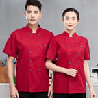 Short-sleeved [wine red] back full net / XL/175