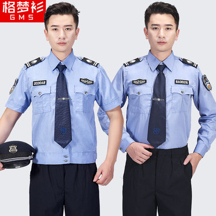 2011 New Property Security Clothing Short-Sleeved Shirt Security Clothing Summer Uniform Summer Work Clothes Suit for Men and Women