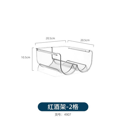 Mug Storage Box Desktop Double-Layer Cup Rack Water Cup Coffee Shelf Cup Tea Cup Storage Rack Transparent Acrylic