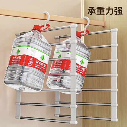 Multi-Layer Multifunctional Household Pants Rack, Non-Slip Seamless Pants Hanger, Special Folding Storage Organizer