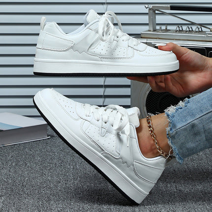 Jinjiang shoes trendy lovers' thick-soled board shoes soft-soled comfortable sports shoes lace-up fashion outdoor casual women's shoes
