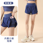 Scented whale blue [fake two-piece shorts] / S