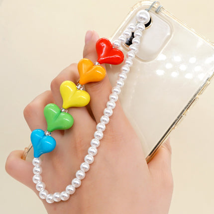 Factory direct supply handmade beaded mobile phone lanyard bluetooth speaker lanyard flashlight fan selfie stick U disk sling