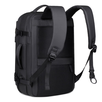 Cross-border Large Capacity Expansion Men's Backpack Waterproof Backpack Business Travel Multifunctional 17-inch Computer Backpack