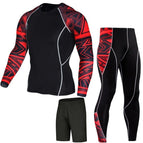 Red three-piece set---continuous discounts / Xxxl ( 85-95kg )