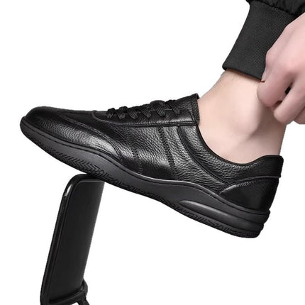 Men's Business Commuter Leather Shoes Comfortable Spring and Autumn Men's Shoes Fashionable Comfortable Casual Shoes Low-top New Fashionable Shoes for Men
