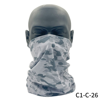 Outdoor Seamless Versatile Magic Headscarf for Men and Women, Cycling Mask, Neck Gaiter, Windproof Neck Scarf, Summer Sun Protection, Quick-Drying