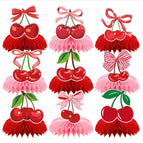 Cherry honeycomb (set of 9)