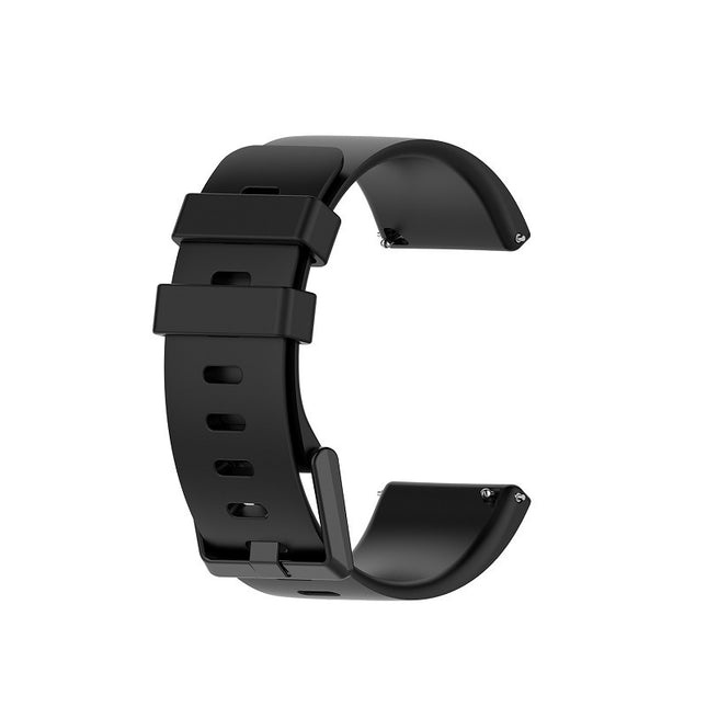For Fitbit Versa/Versa 2/VersaLiteSE monochrome silicone color buckle strap replacement wristband