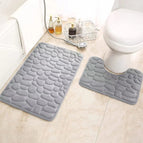 Gray / 40*60cm [water-absorbent coral velvet]