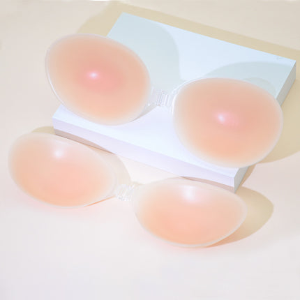 Wholesale Silicone Breast Pads, Push-Up, Non-Falling, Thickened Breast Pads, Wedding Dress Suspenders, Summer Invisible Anti-Exposure Breast Pads