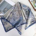 Mist blue cashew nuts / 53CM
