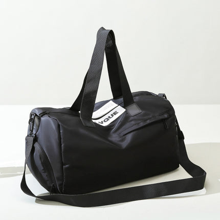 Dry and Wet Separate Gym Bag Women's New Independent Shoe Storm Yoga Sports Bag Oxford Cloth Luggage Storage Bag Printed logo