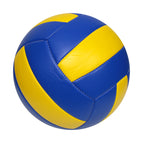B thick yellow blue volleyball