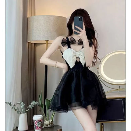 One-Piece Swimsuit for Women, Fairy Style, Sweet and Cute Swimsuit, Anti-Exposure Boxer Briefs, Vacation Hot Spring Swimsuit