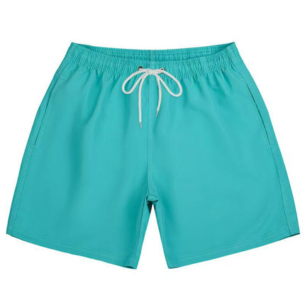 Men's Quarter Beach Pants Casual Seaside Three-Quarter Pants Swimming Shorts Loose Boxer Briefs