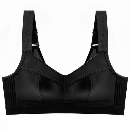 plus size Underwear Women's chubby girl 150.00kg Large Chest Small Bra Thin Full Cup Bra Auxilis E Cup Ultra Thin Cup