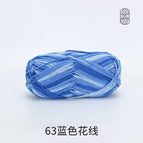 63 blue flower thread