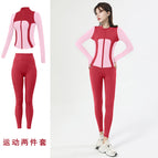 Raspberry red [jacket] + raspberry red [trousers] / S