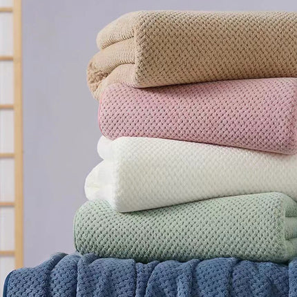 Coral fleece bath towel large towel suit men and women adult couples soft than cotton absorbent bath quick-drying wholesale