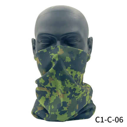 Outdoor Seamless Versatile Magic Headscarf for Men and Women, Cycling Mask, Neck Gaiter, Windproof Neck Scarf, Summer Sun Protection, Quick-Drying