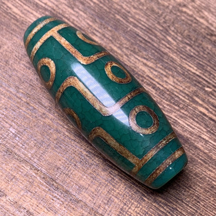 Wholesale High-Quality Xizang Dzi Beads, Old Agate Dragon Dzi Beads, Nine-Eye Dzi Beads, Xizang Agate Dzi Beads, Loose Bead Accessories