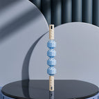 4 ball massage stick-white and blue
