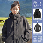 96888 same style for men and women - black [three-in-one detachable] / S