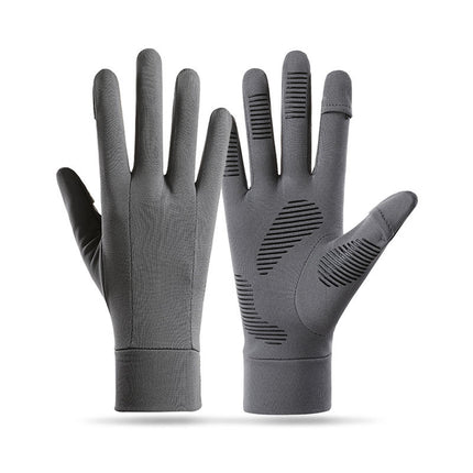 Winter Ski Liner Gloves Warm Touch Screen Men's Outdoor Cycling Lining Gloves Cycling Touch Screen Anti-Slip Windproof