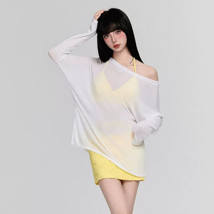 New Style of Beautiful Swimsuit for Women, Split Pure Desire, Beach Vacation, Hot Girl Blouse, Sun Protection, High-End Hot Spring Swimsuit