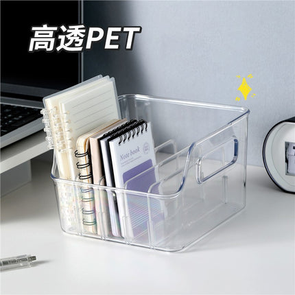 Acrylic Partition Rack Desktop Storage Box Book File Cd Storage Transparent Storage Rack Sundry Storage Rack