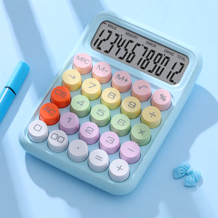Voice Calculator High Color Value Gradient Portable Computer 12-Bit Large Screen for Office Examination
