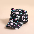 Y04 Ears Black / Cap circumference 54cm recommendation 3-10
