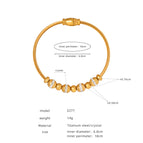 Z277-Gold bracelet