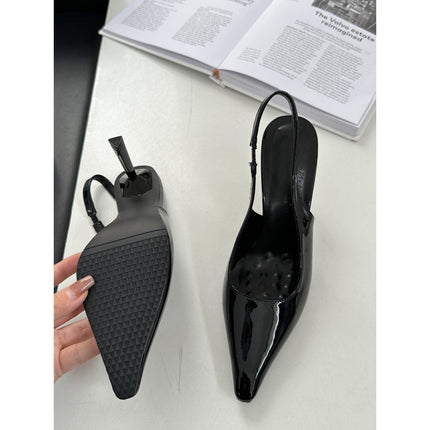 European and American New Fashion Gannon Figure Stiletto Heel Shoes Women's Sandals with Baotou