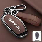 [haval model b] double-sided leather with pebbled brown + a04 rope + rope buckle