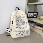 Black and white / Large single bag (without pendants)