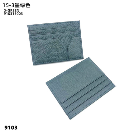 2025 Cross-Border Hot-Selling Ultra-Thin Creative Leather Card Holder Men's Commuter Bag First-Layer Cowhide Women's High-End Card Holder