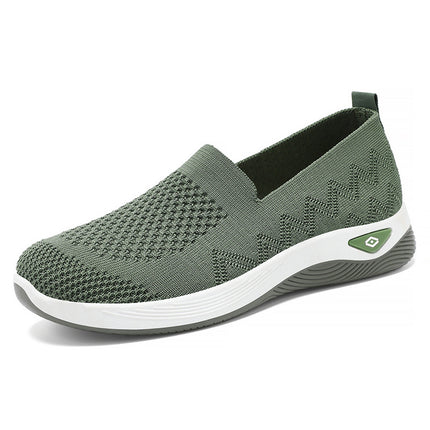 Women's Summer New Casual Slip-On Shoes, Cross-Border Dropshipping, Soft-Soled Breathable Fashion Mom Shoes, Old Beijing Cloth Shoes